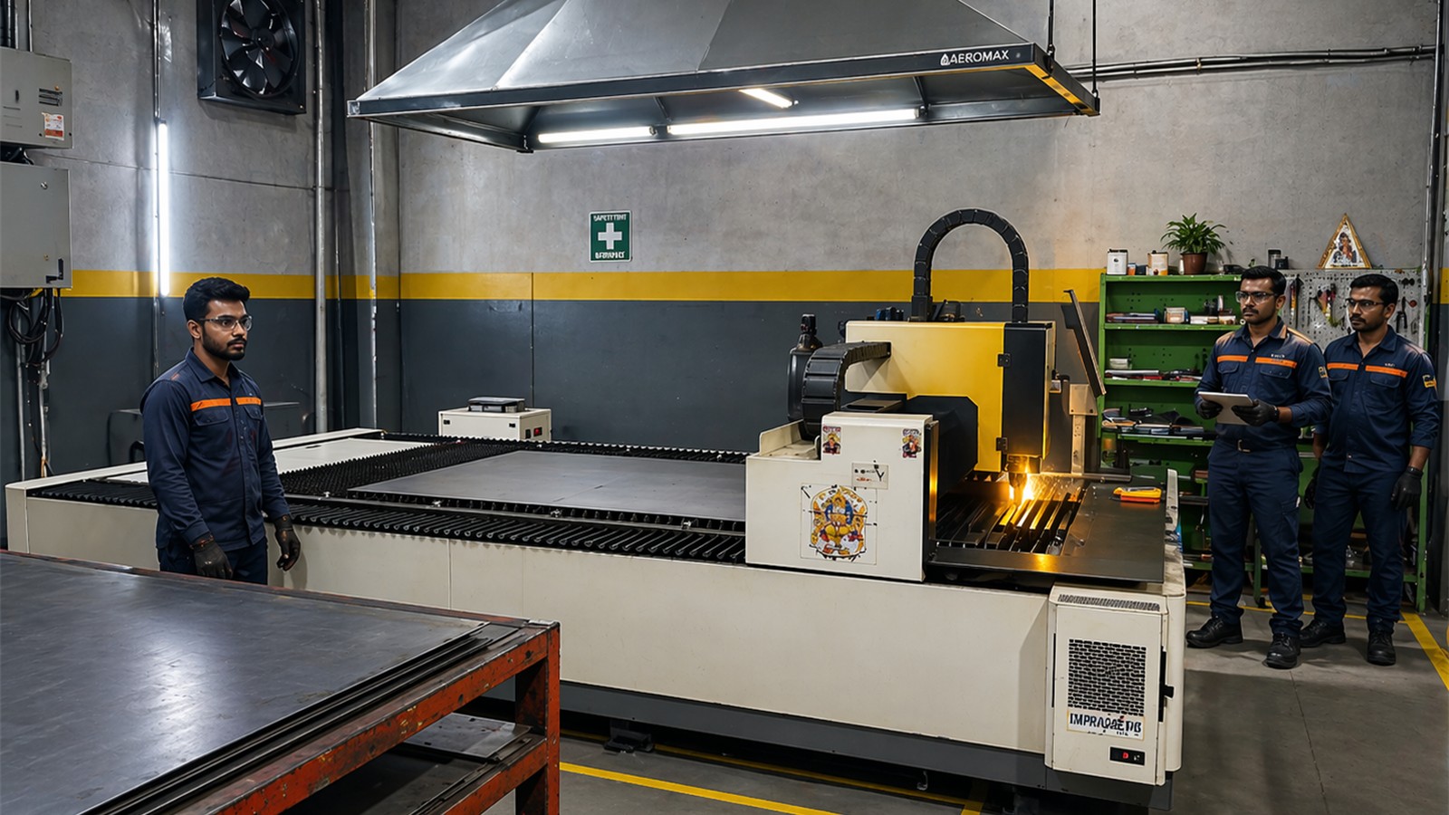 RAVJ Systems fabrication floor