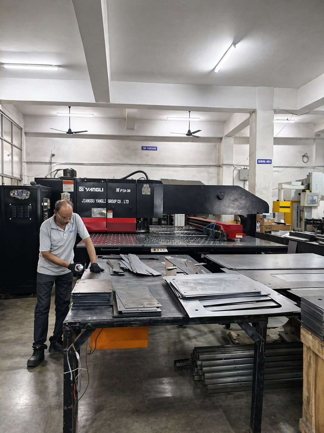 RAVJ Systems punch processing line