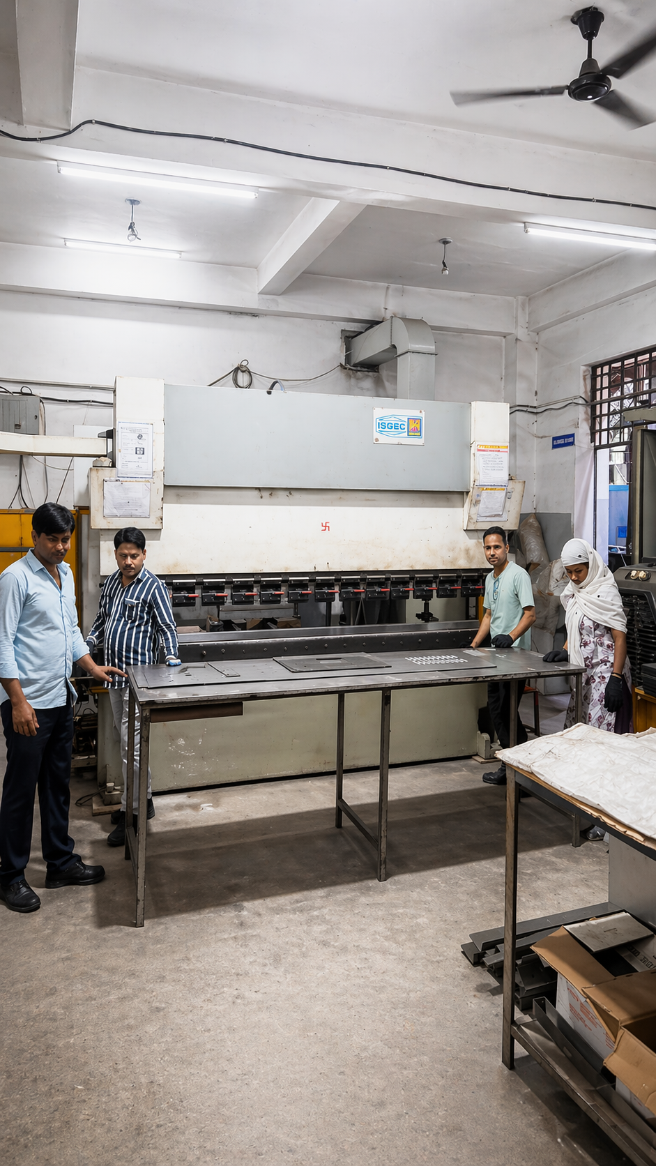 RAVJ Systems metal bending station