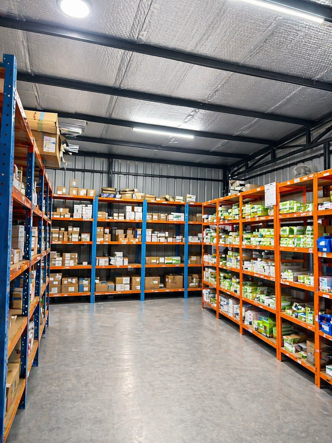 RAVJ Systems warehouse storage racks